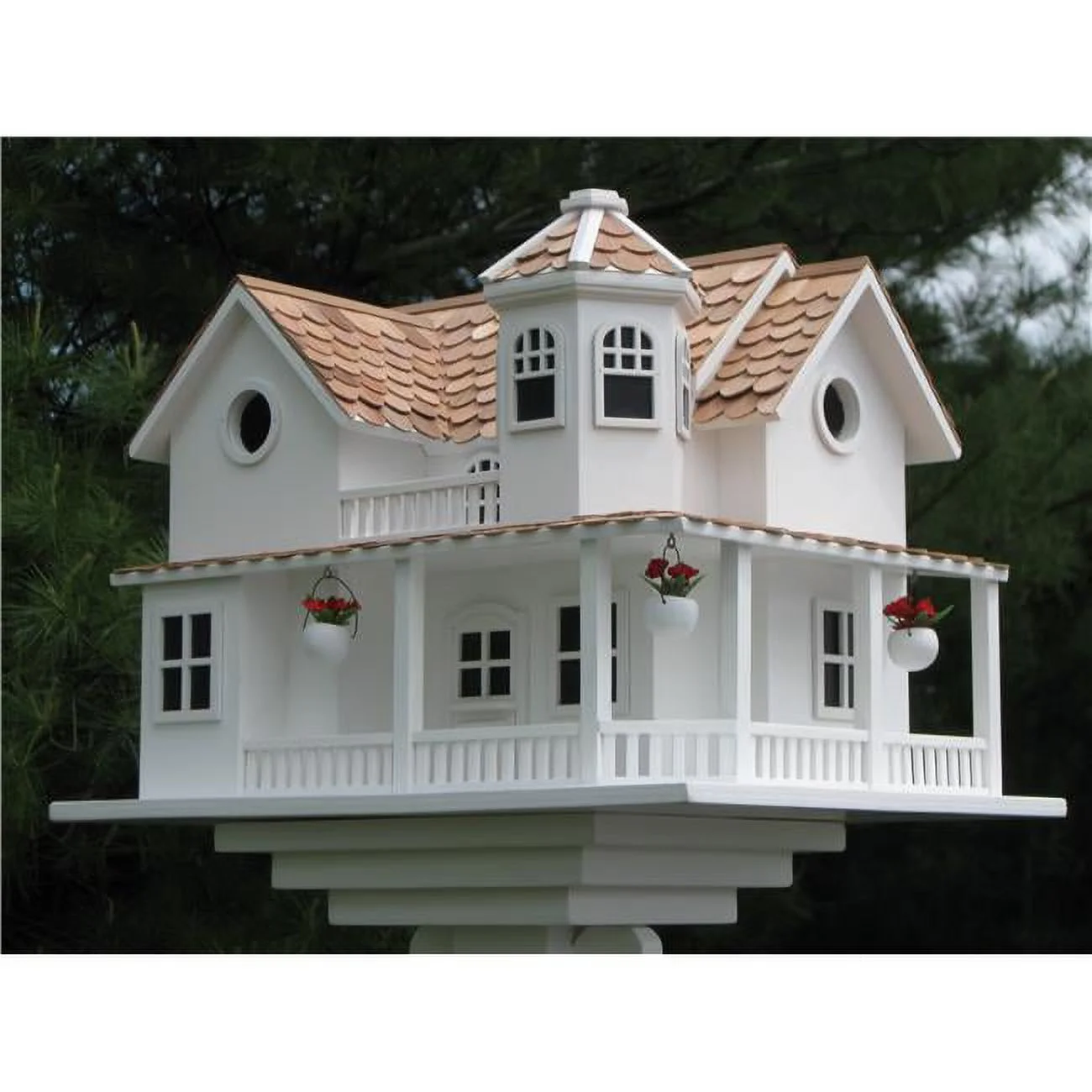 Home Bazaar HB-9042 Post Lane Cottage Birdhouse - Signature Series - Curated Treasures Market