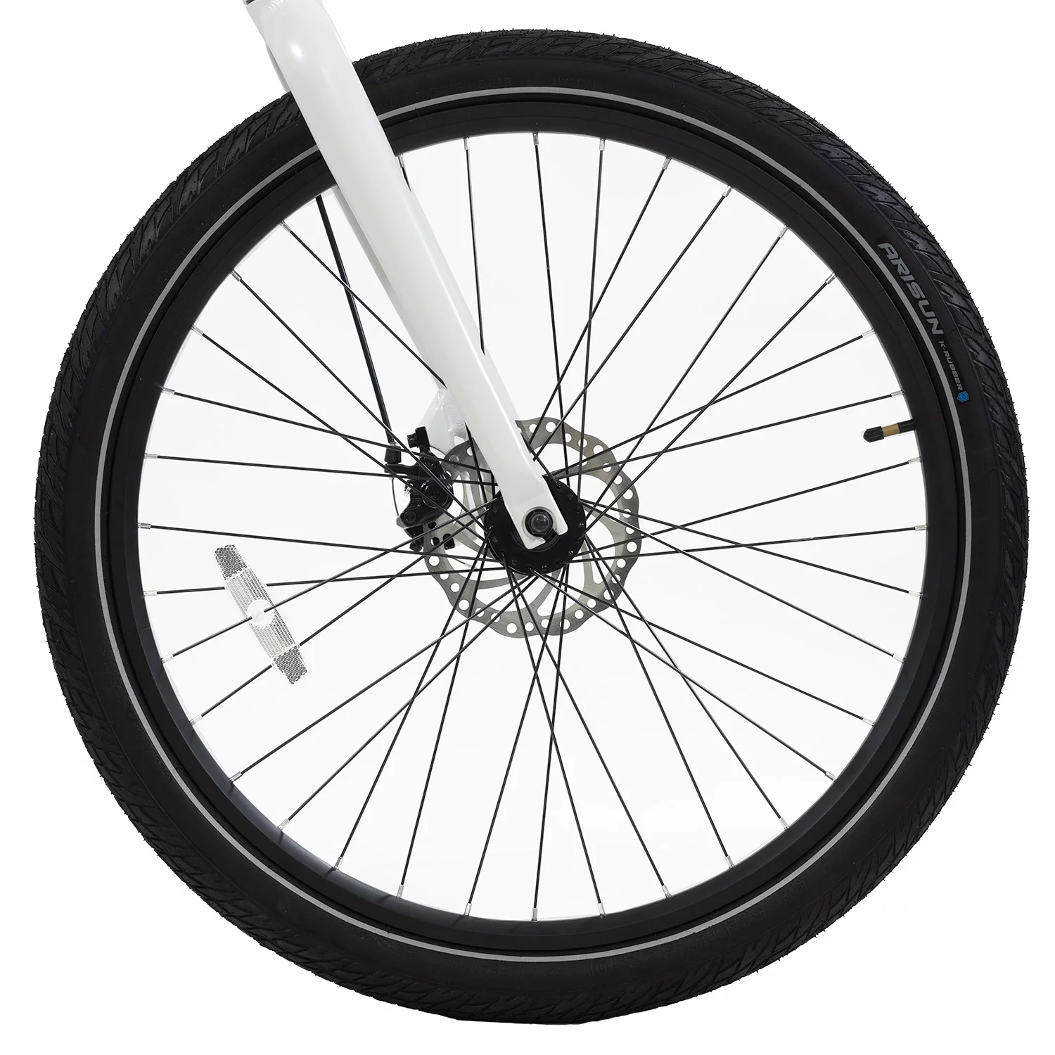 GOTRAX CTI 27.5" Adult Electric Bike, 350W/36V up 20mph Commuter Ebike for Adults, White, Step Thru