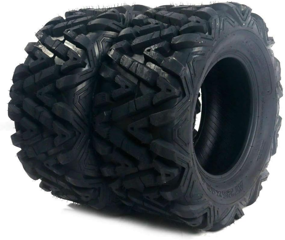 TRIBLE SIX Set of 2 ATV UTV Tires 27x9-12 279-12 12" All-Terrain Tubeless Sports 6PR Tires LRC