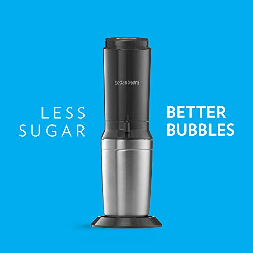 SodaStream Aqua Fizz Sparkling Water Machine with Co2 & Glass Carafes
