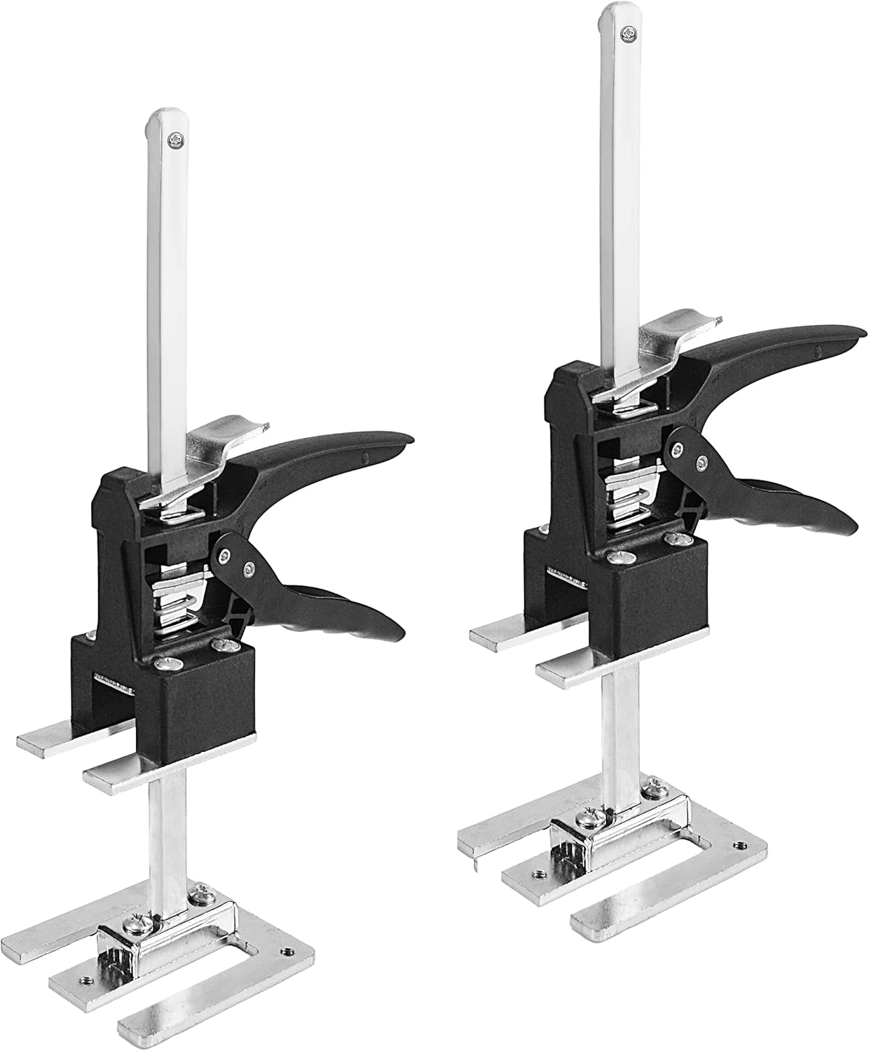Lever Arm Labor Saving Arm Hand Jack Appliance Lift Jack Cabinet Jacks For Installing Cabinets Drywall Lift Effort Elevator Furniture Jack Door Installation Tools Height Up To Rises7.73 Inches 2 PACK