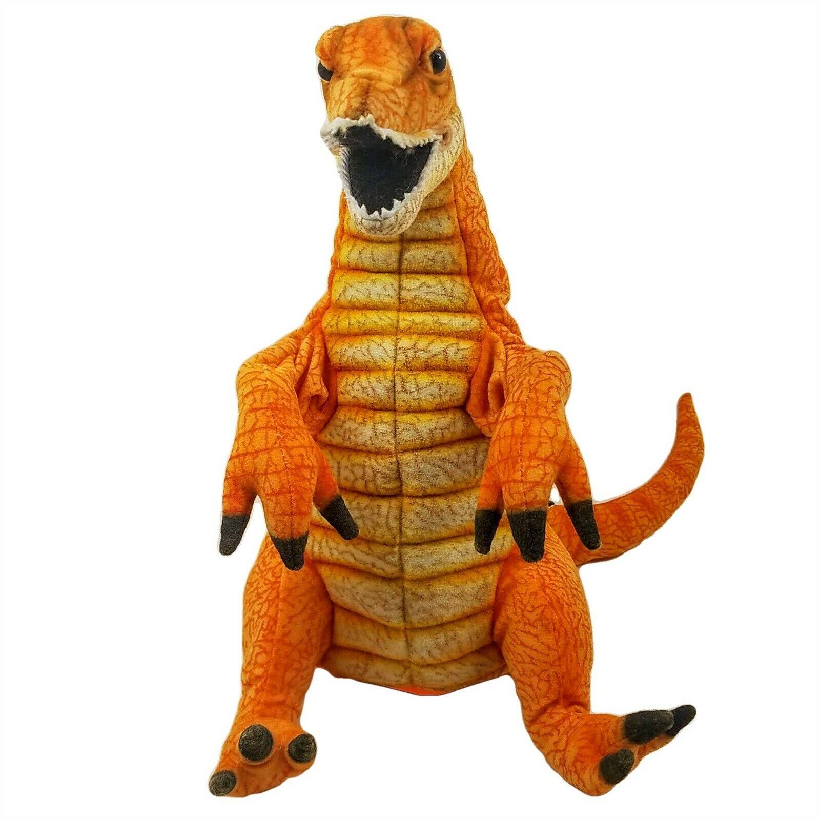 Hansa - Spinosaurus Puppet 16 inch, Orange