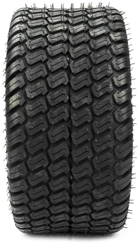 MOTORHOT 2Pcs 570LBS TIRES Tubeless 15x6.00-6 Turf Tires Lawn Mower Tractor OD:380mm Pack of 2