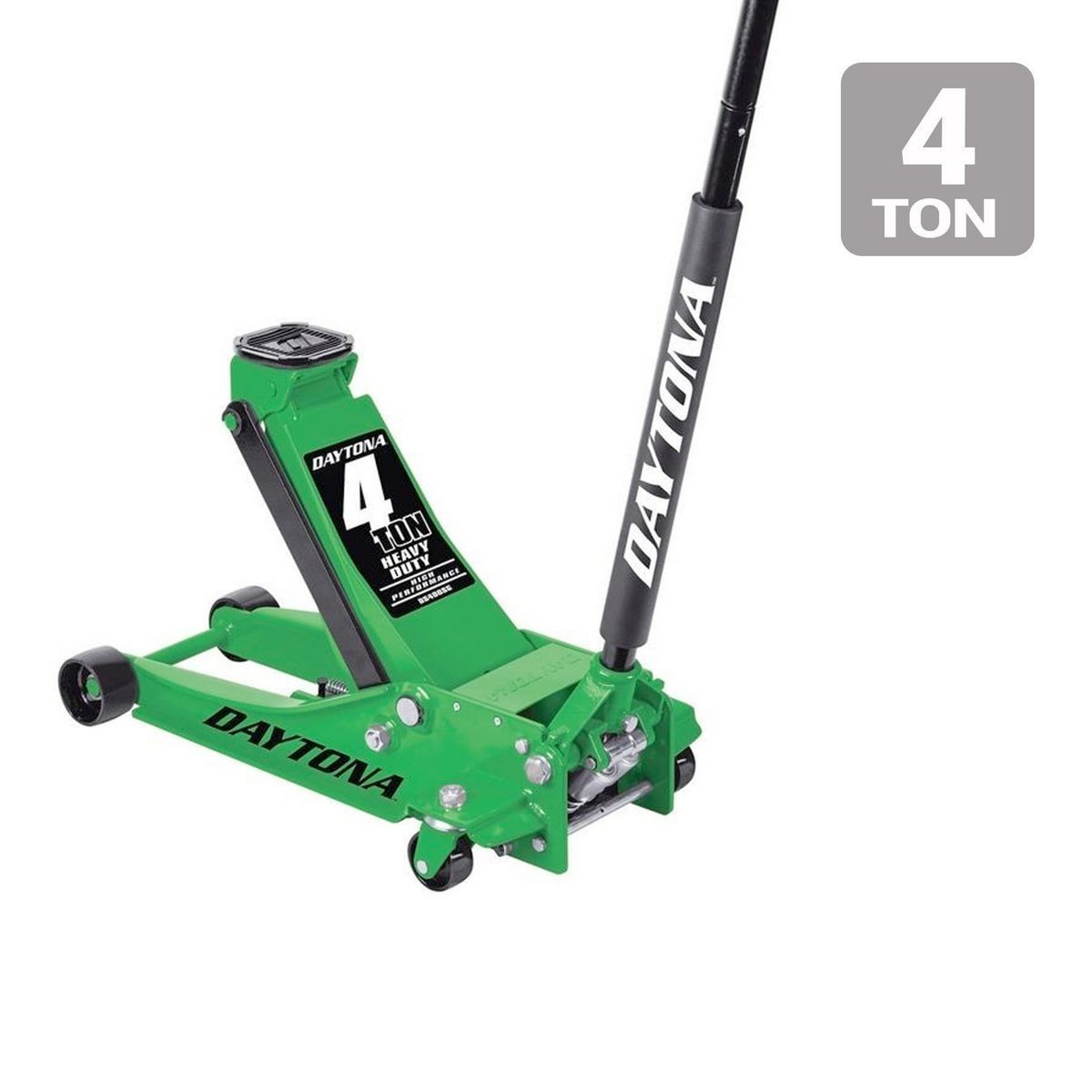 DAYTONA 4 Ton Professional Floor Jack with RAPID PUMP, Blue