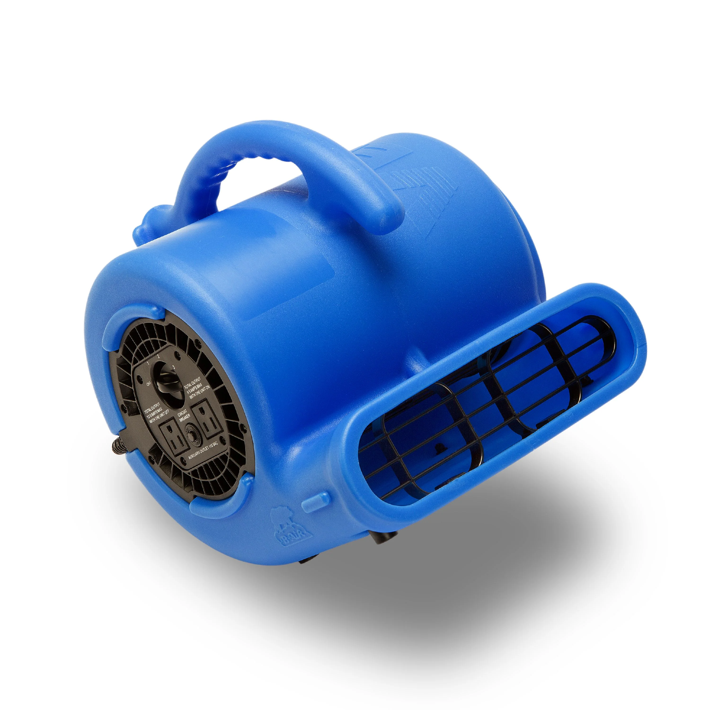 B-Air VP-25 1/4 HP Air Mover for Water Damage Restoration Carpet Dryer Floor Blower Fan Home and Plumbing Use, Blue