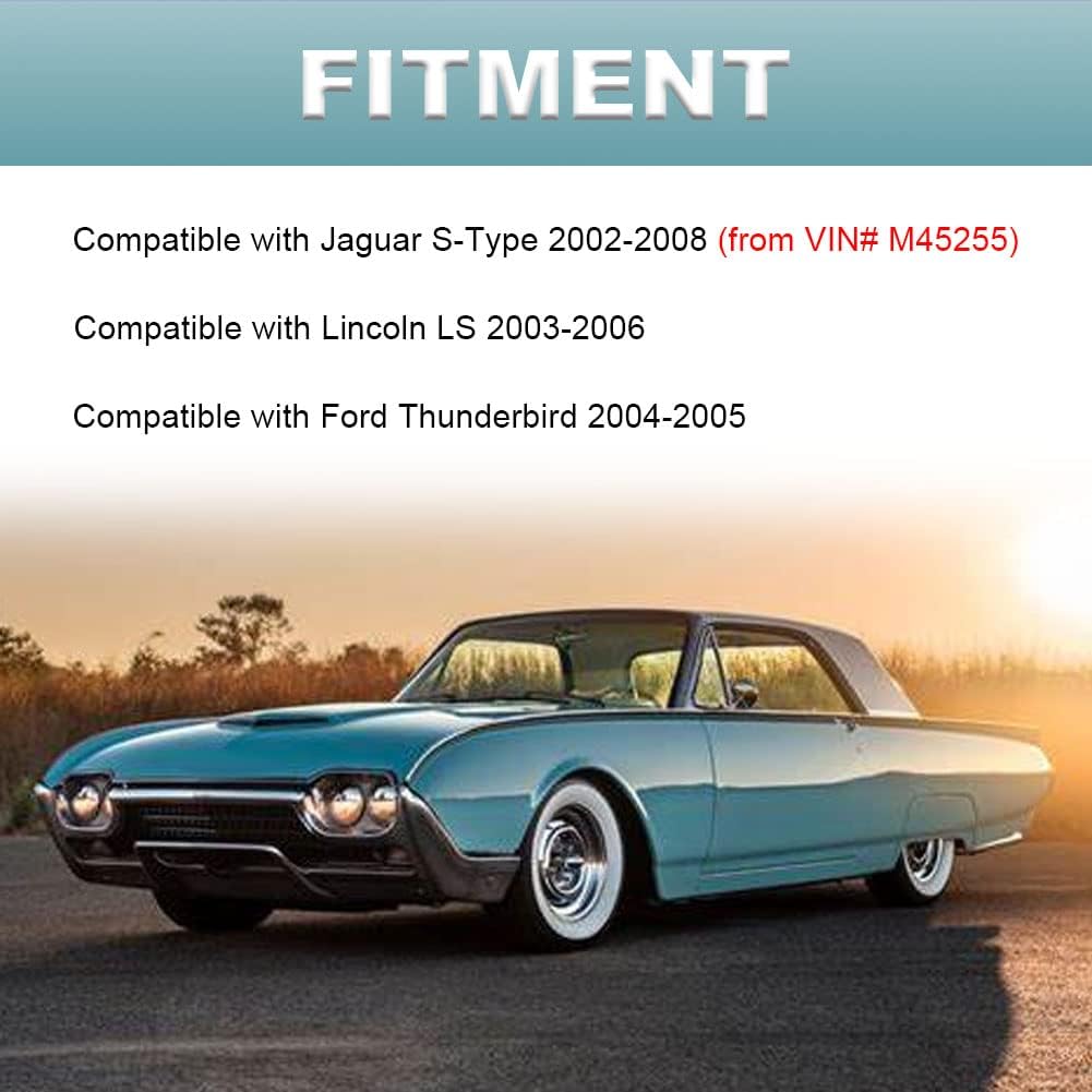 JDMON Compatible with Heater Control Valve Ford Thunderbird 2003-2005 Jaguar S-Type 2002-2008 Lincoln LS - Replace 2003-2006 Replaces XR840091 2R8Z18495AA Pack of 2