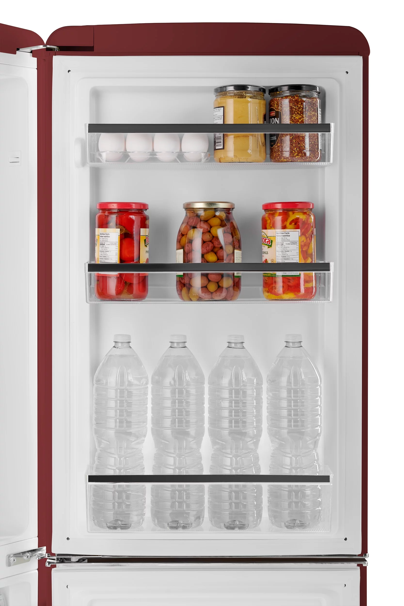iio 7 cu. ft. Retro refrigerator with bottom freezer