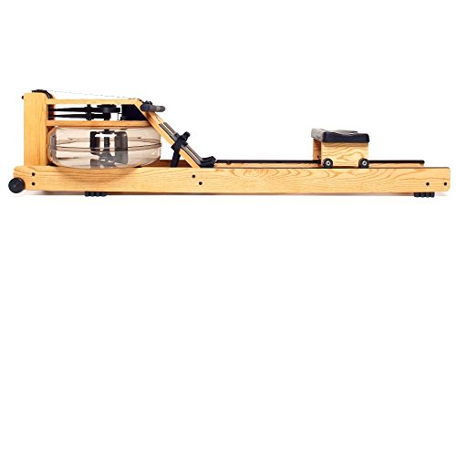 WaterRower Ash Rowing Machine with S4 Monitor | USA Made Water Rower | Original Handcrafted Erg Row Machine for Home Use & Gym