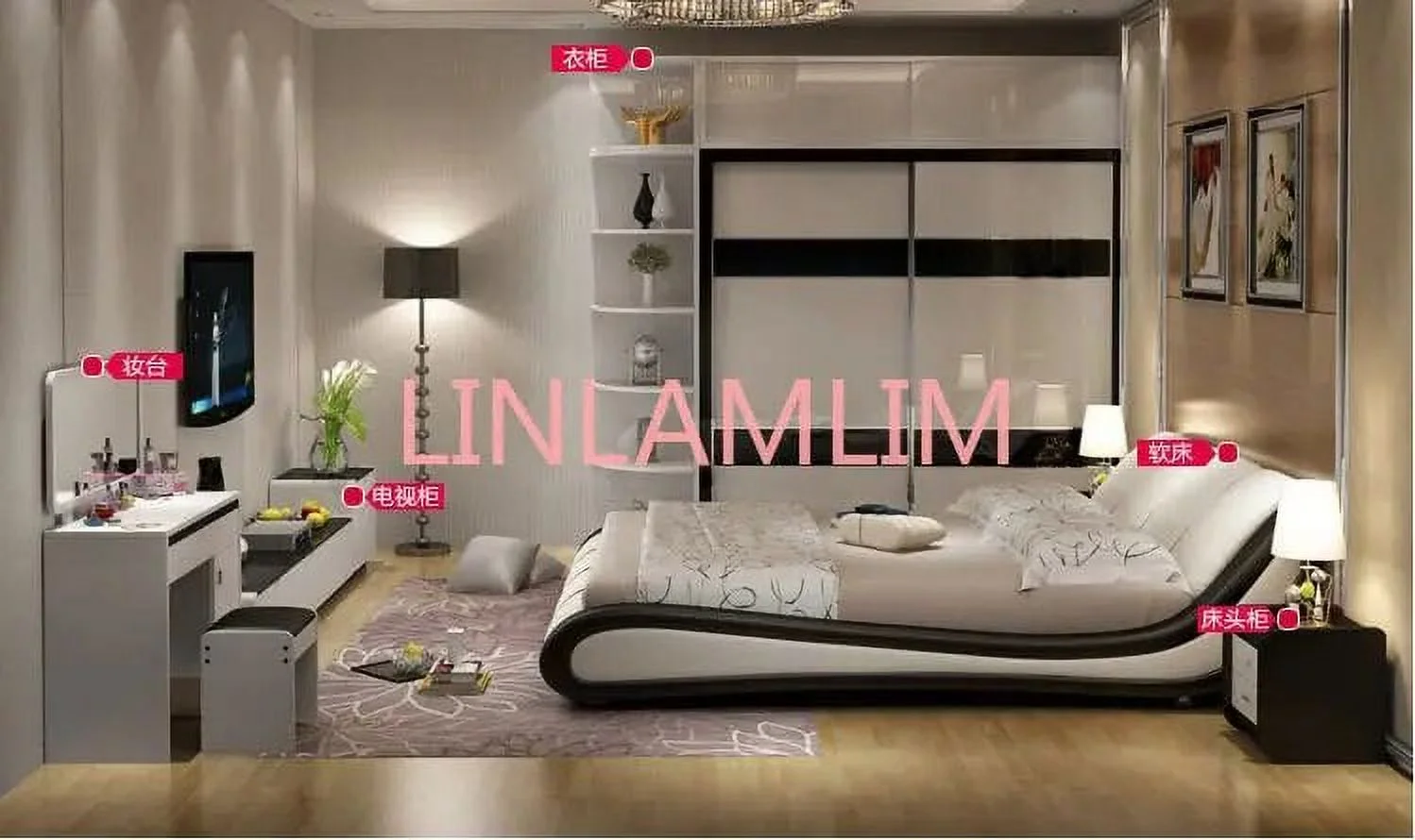 real Genuine leather bed frame Modern Soft Beds with storage Home Bedroom Furniture cama muebles de dormitorio / camas quarto