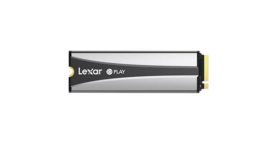 Lexar 2TB NM790 SSD with Heatsink PCIe Gen4 NVMe M.2 2280 Internal Solid State Drive, Up to 7400/6500 MB/s Read/Write, Compatible with PS5, for Gamers and Creators, Black (LNM790X002T-RN9NU)