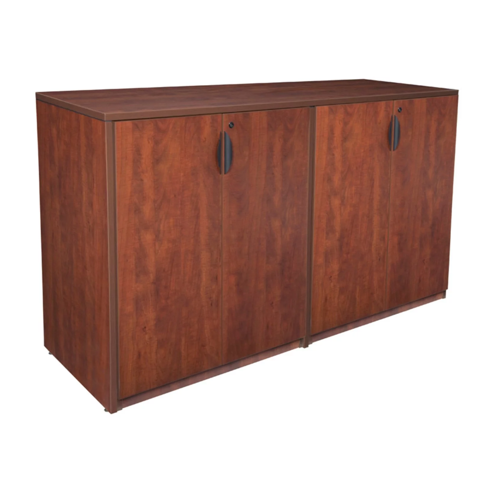 Regency Legacy Stand Up Side to Side Storage Cabinet/ Storage Cabinet- Mahogany