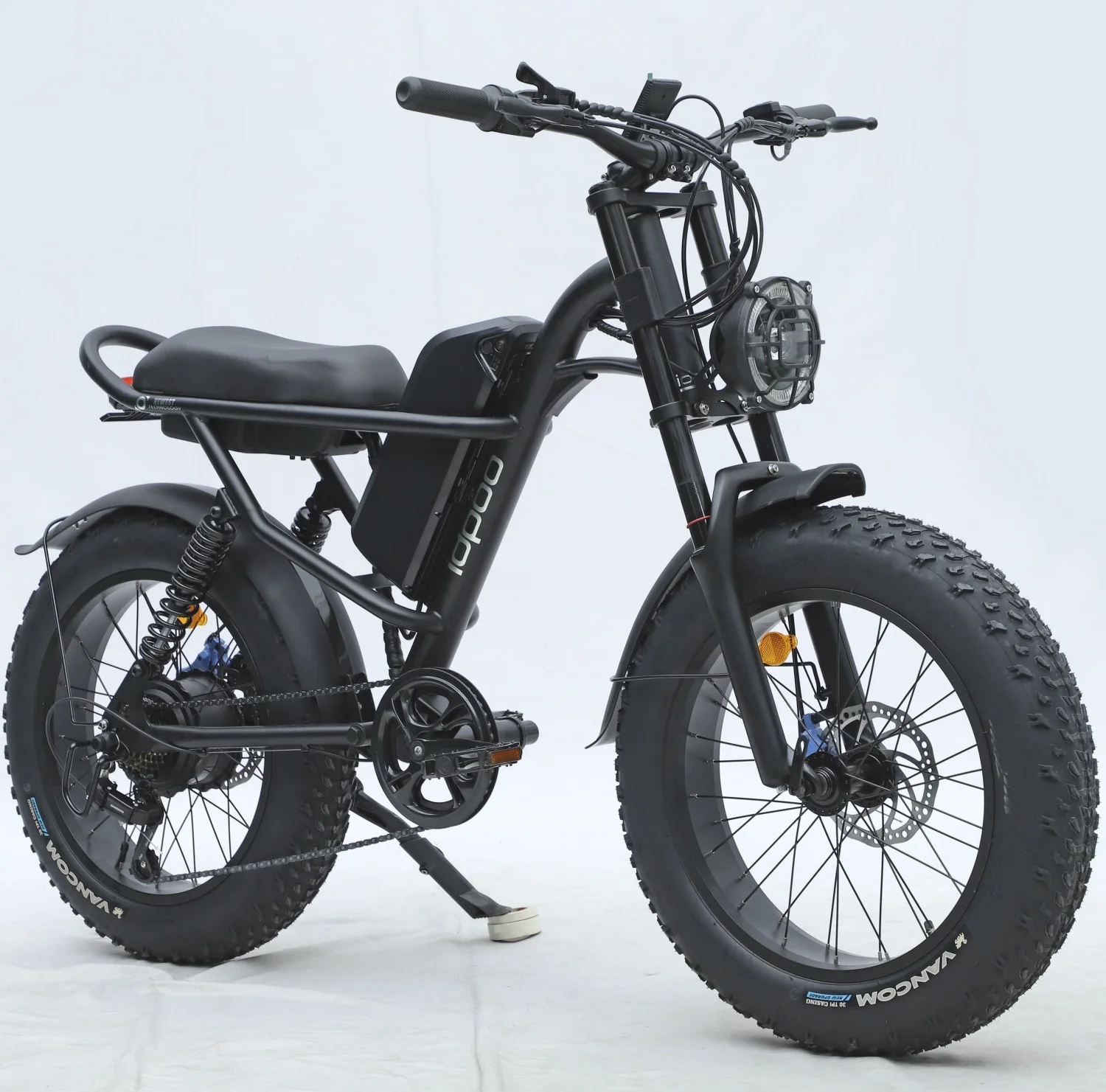 Electric Bike, 20" x 4.0 Electric Bike for Adults with 750W Brushless Motor, 48V 15.6Ah Removable Battery, Shimano 7-Speed Transmission UL Certified - Curated Treasures Market
