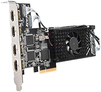 AVerMedia 1080p60 HDMI 4-Channel PCIe Video Capture Card w/Low Profile (CL314H1)