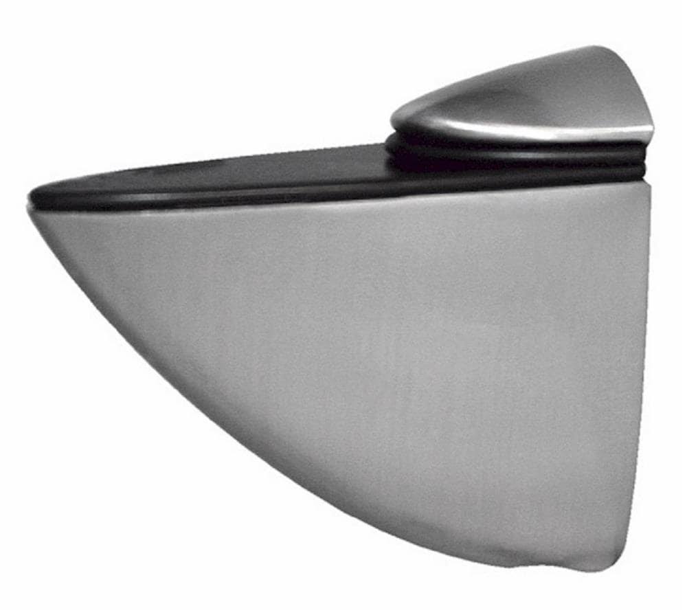 Wallscapes Blue 40-in L x 8-in D Glass Bracket Shelf | GLWAVEBLKIT