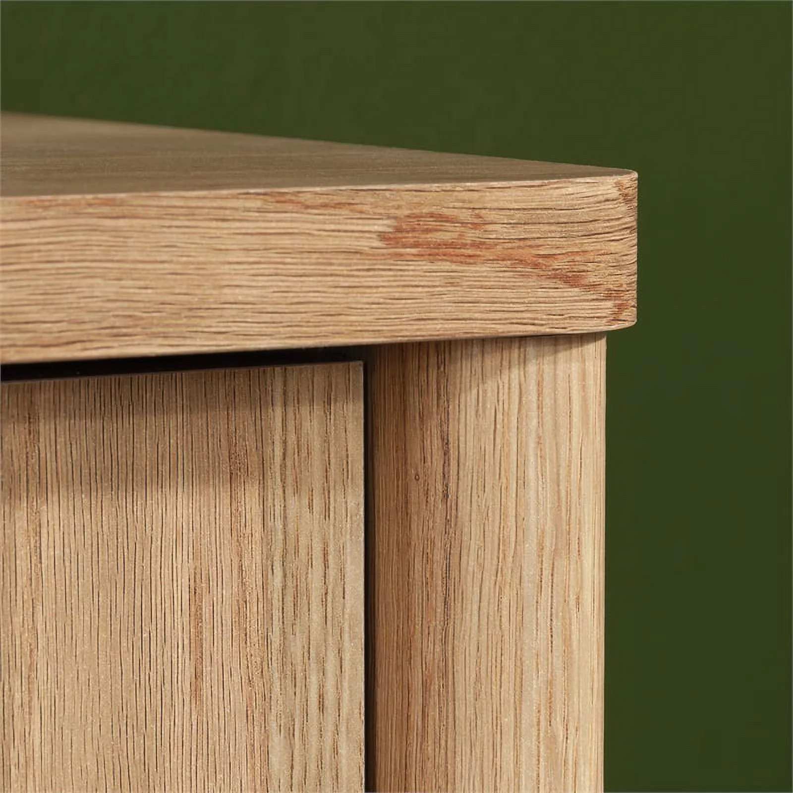 Sauder Dover Edge Bedroom Armoire with Drawer, Timber Oak Finish