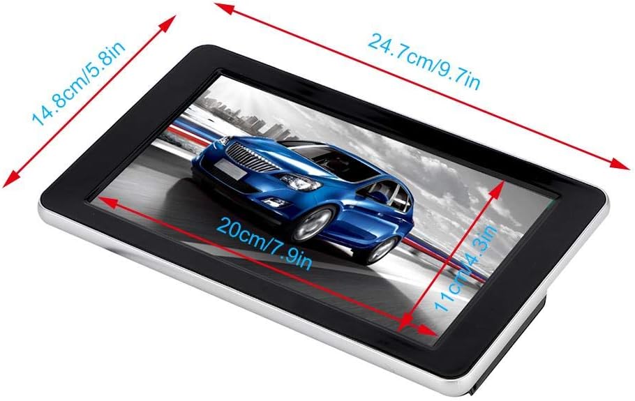 Car 9 Inch Headrest Video HD for Audio Monitor Digital Display AV Split View Media Player F3h474Car Headrest Player Car Monitor 9in Car Monitor Headrest Monitor Car Display Video Monitor Pack of 2