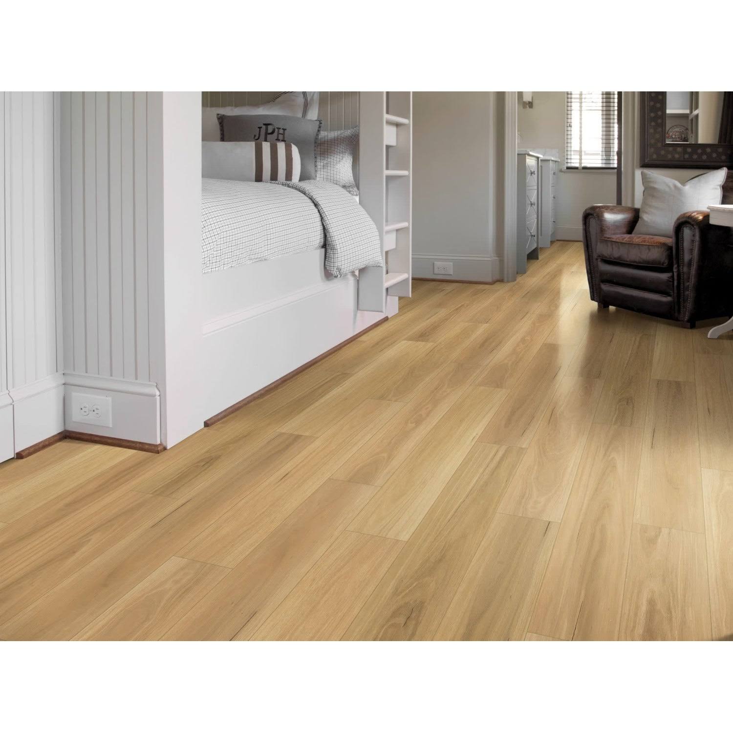 Shaw 2045V Distinction Plus 12mil 7x22 Wide Smooth Luxury Vinyl Plank - Natural Maple