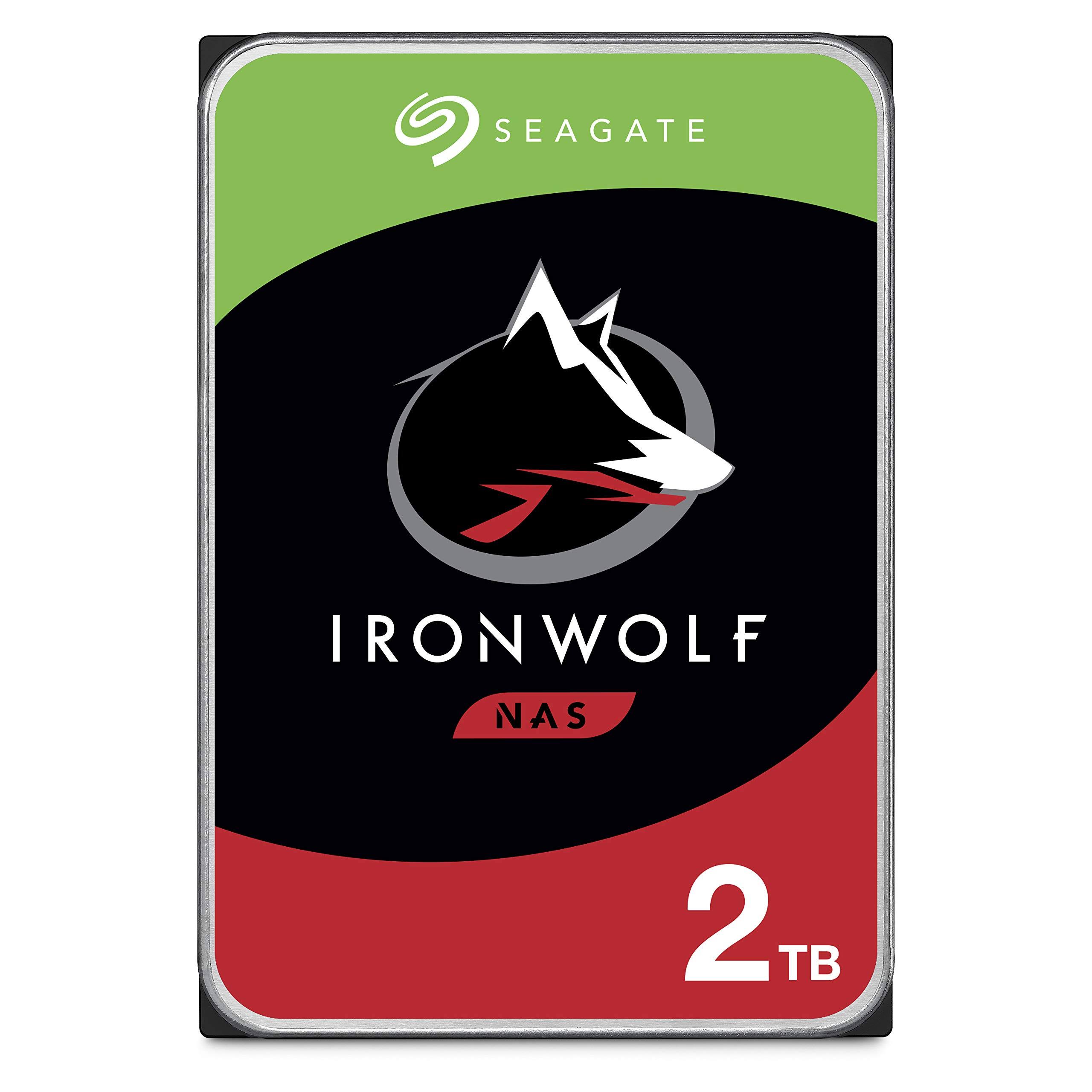 Seagate IronWolf 2 TB Internal HDD - 3.5x22 - ST2000VN004 - SATA 6Gb/s - 5,900 rpm