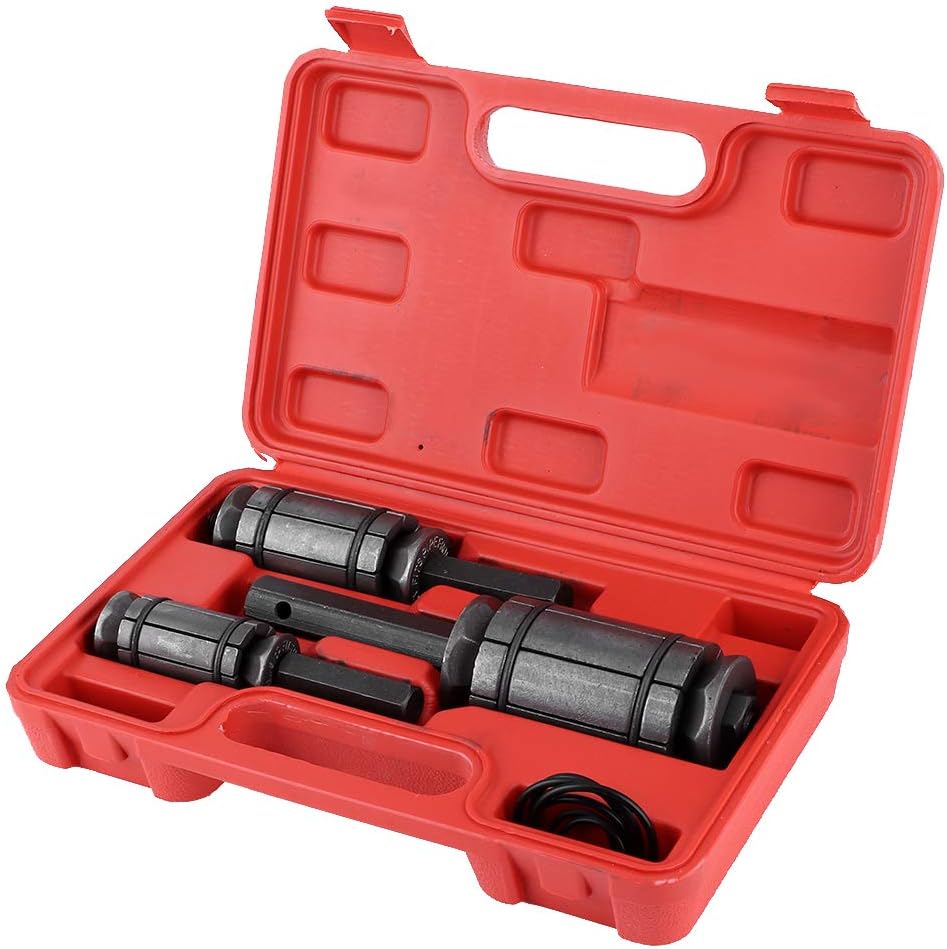 Tail Pipe Expander, 3pcs Steel Tail Pipe Expander Kit 1‑1/18in to 3‑1/2in Steel Exhaust Muffler Spreader Auto Tool for Tail Pipe Expander Exhaust Muffler Spreader Tail Pipe Dent Remover Tail Pipe Pack of 2