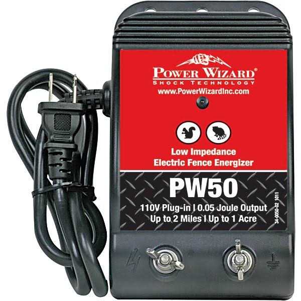 Power Wizard Small Animal Electric Fence Kit - Shop Hardware Tools Online Store