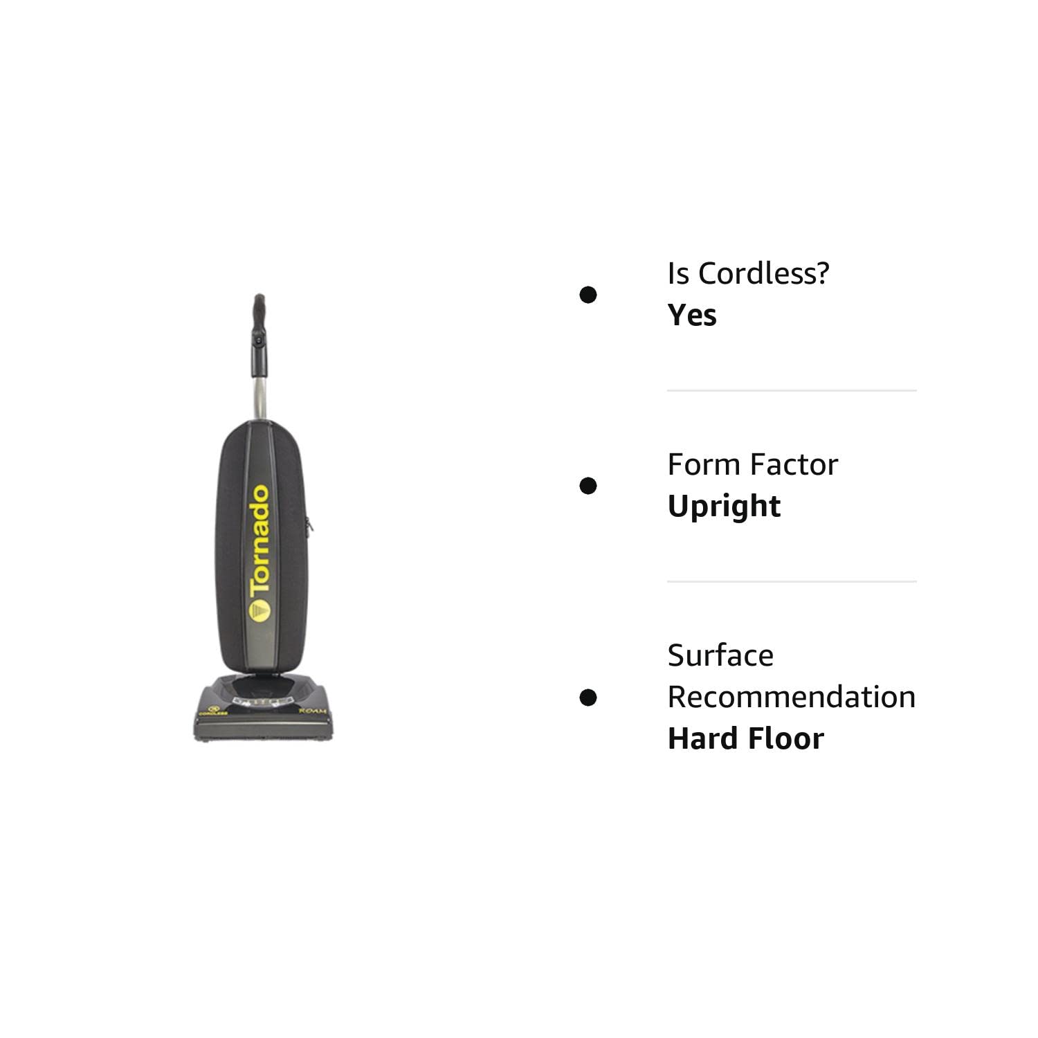 Tornado 97300 CK LW 13/1 Roam Battery (13" - 11 lb. Single Motor Upright Vac)