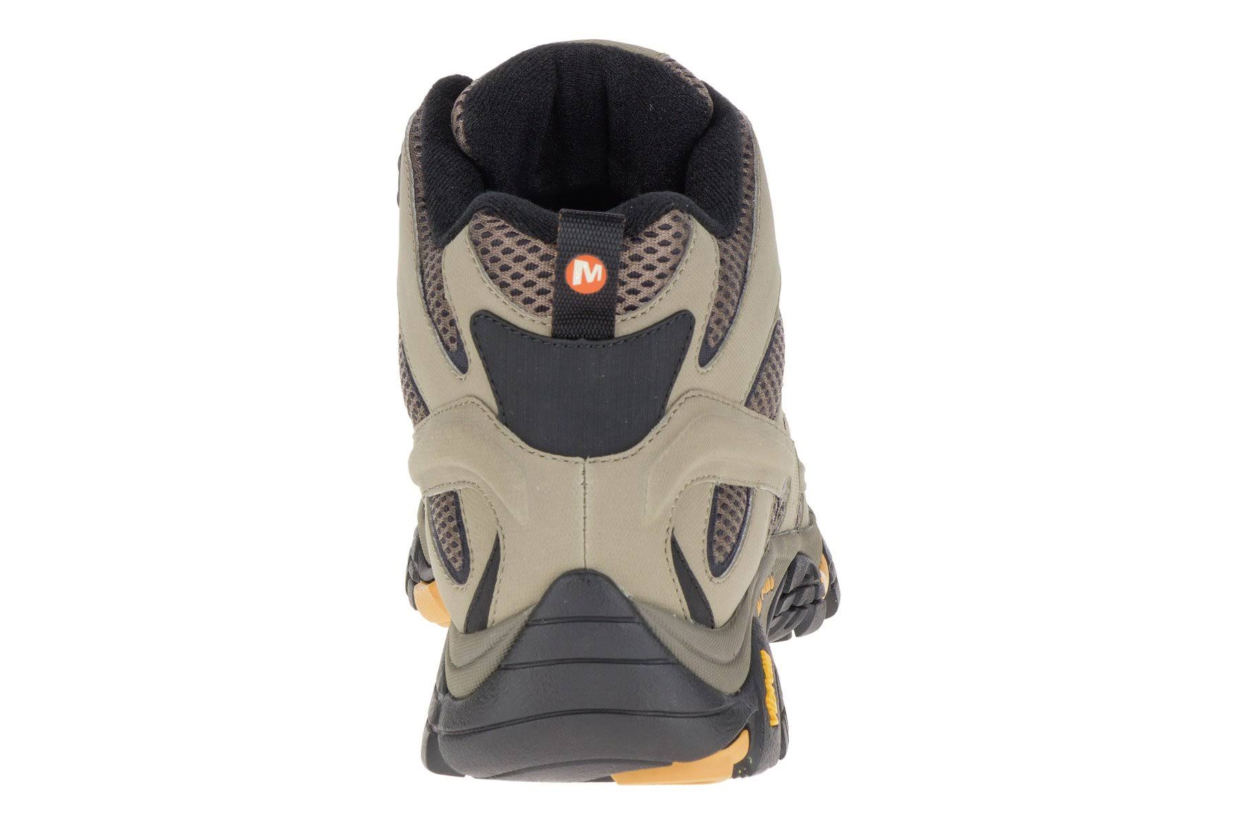Merrell Men&s Moab 2 Mid Gore-Tex, Walnut / Wide / 9.5