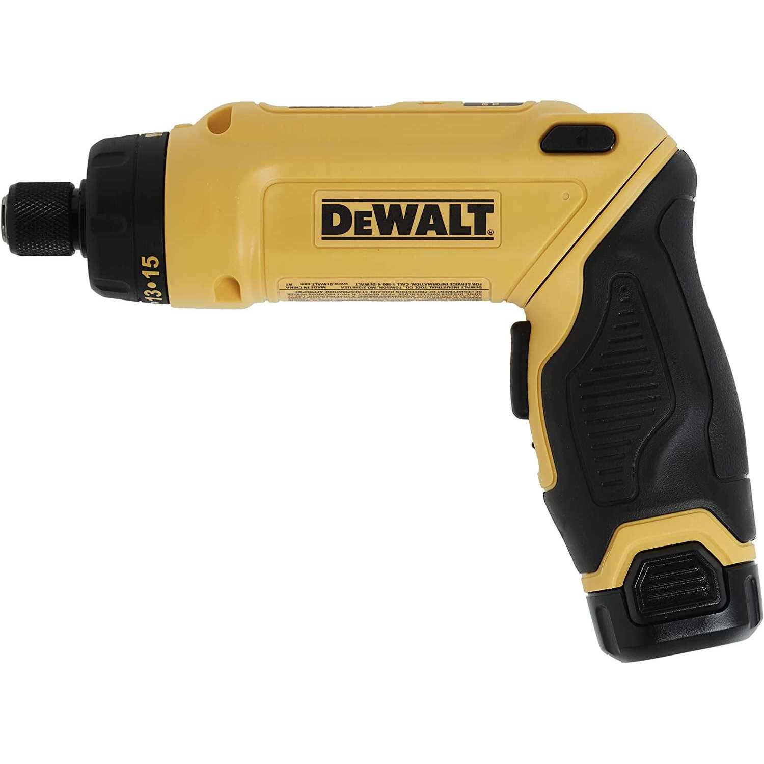 DeWalt 8V MAX Gyroscopic Cordless Screwdriver 1-Battery Kit