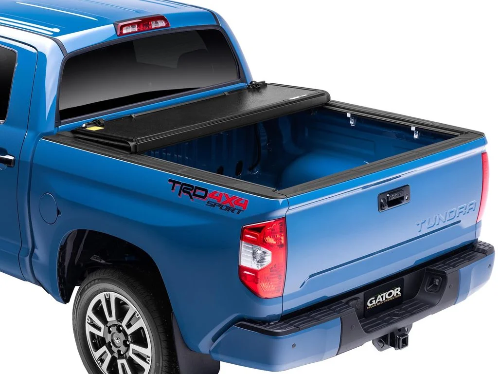 Gator by RealTruck EFX Hard Tri-Fold Truck Bed Tonneau Cover | GC44015 | Compatible with 2016 - 2023 Toyota Tacoma will not work w/ Trail Edition models 6' 2" Bed (73.7")