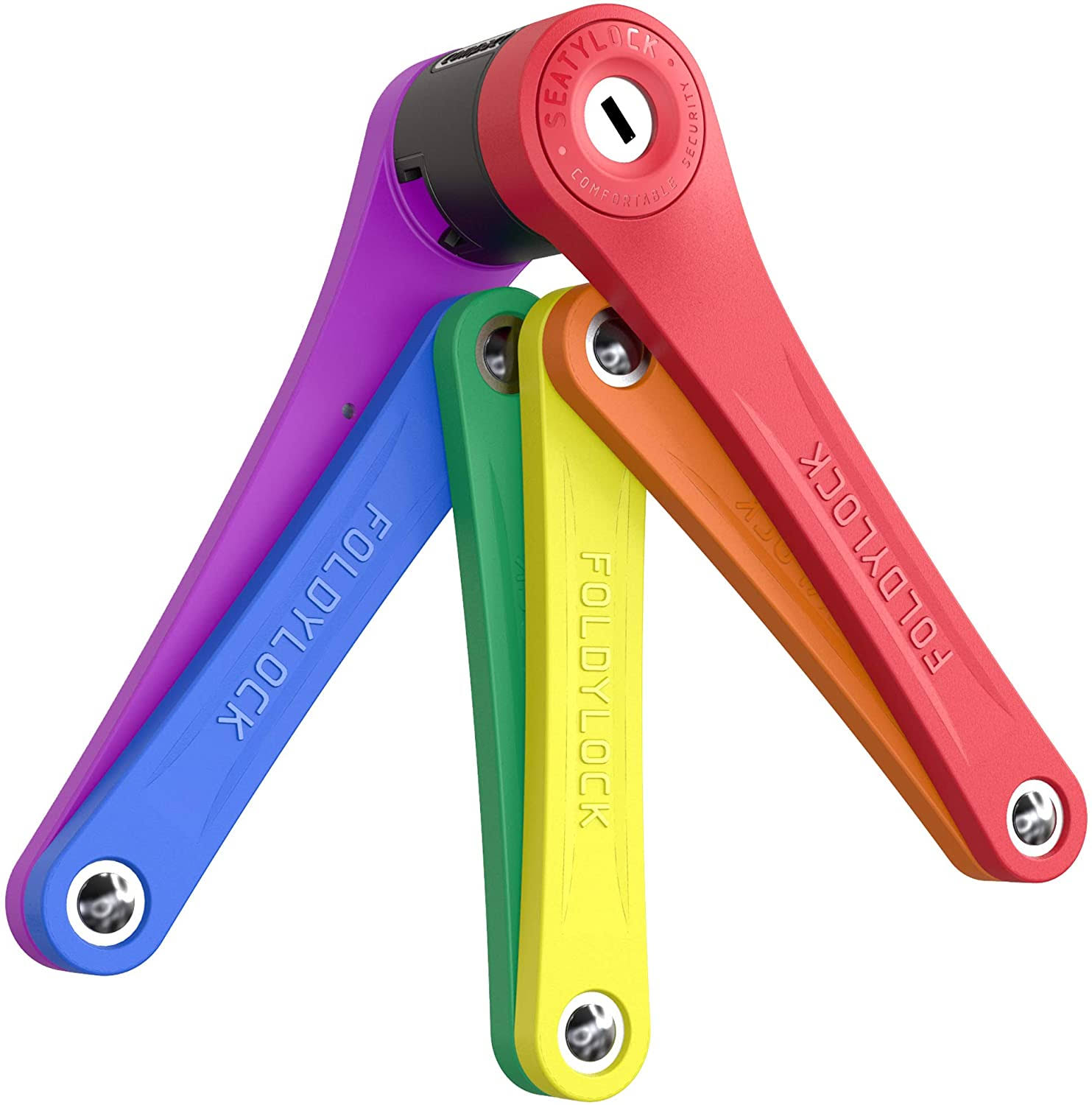 Foldylock Folding Bike Lock (Pride) FCPR