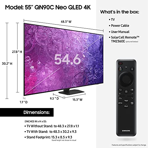 SAMSUNG Neo QLED 4K QN90C Series Neo Quantum HDR+
