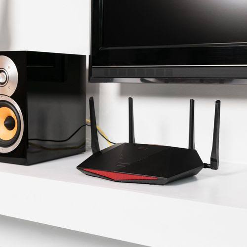 Netgear Nighthawk Pro Gaming XR1000 Wireless Router - 2.4 GHz / 5 GHz - Gigabit Ethernet - 802.11b/a/g/n/ac/ax
