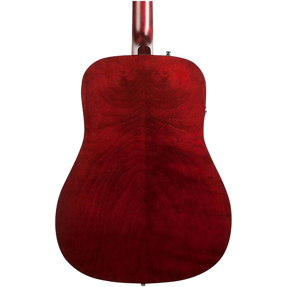 Art u0026 Lutherie Americana Dreadnought Acoustic-Electric Guitar - Tennessee Red