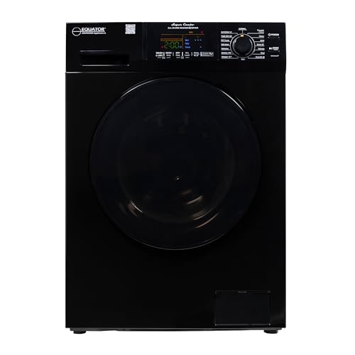 Equator 1.62 cu.ft./15 lbs All in One Combo Washer Dryer with Pet Cycle in White