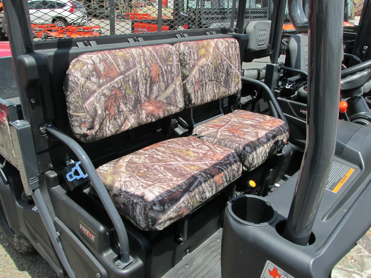 Durafit Seat Covers, for Kubota RTV X900, RTV X1100, RTV X1120D and 1140, Sidekick RTV XG850 New Models Seat Covers KU19 (X7 Gray Twill) Pack of 2