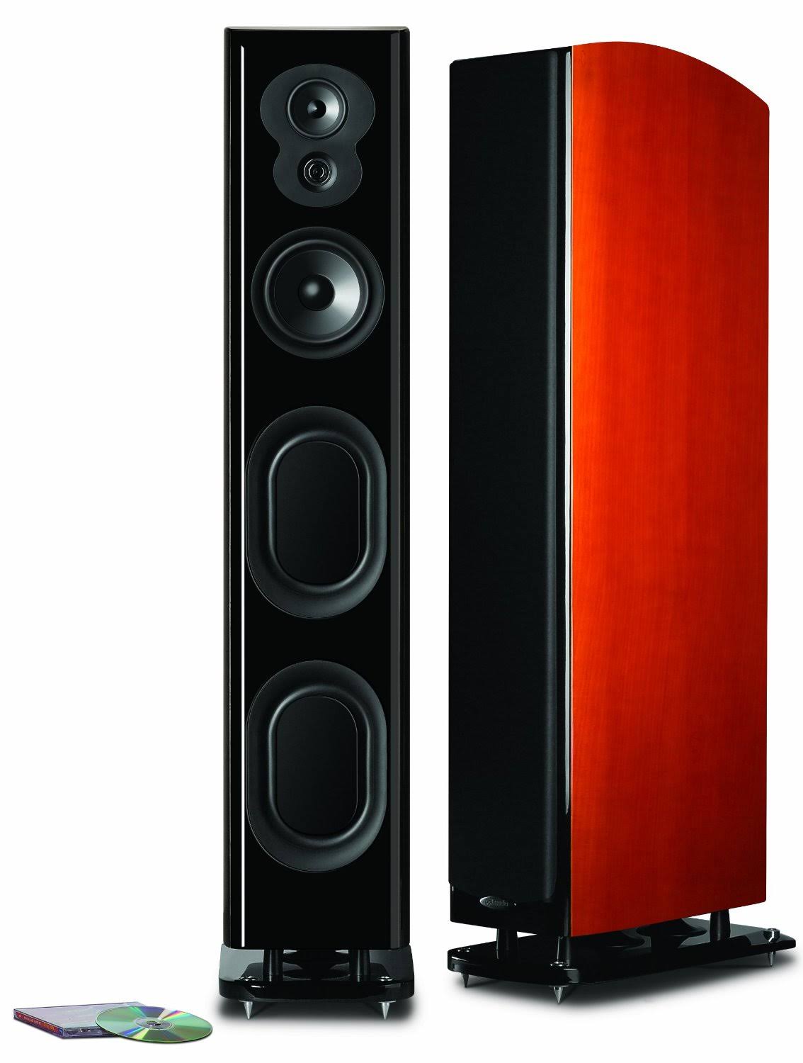 Polk Audio LsiM707 Floor-Standing Speaker - Mahogany