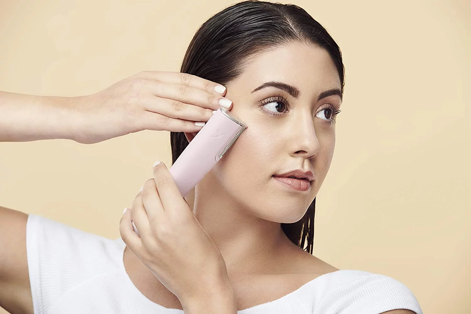 DERMAFLASH LUXE Device Exfoliating, Hair Removal (Icy Pink)