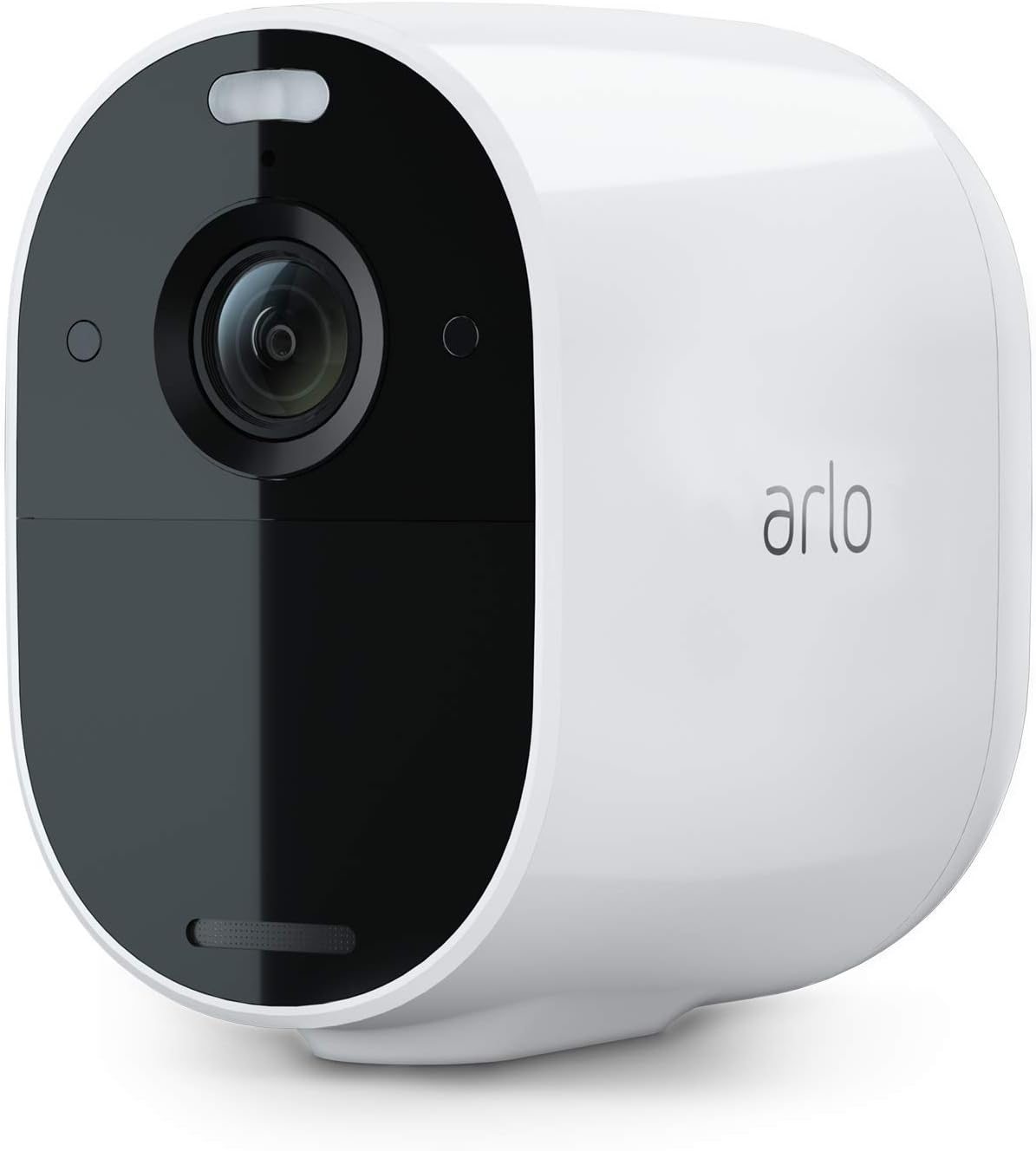 Arlo Essential Spotlight Camera - 1 Pack - Wireless Security, 1080p Video, Color Night Vision, 2 Way Audio, Wire-Free, Direct to WiFi No Hub Needed, Works with Alexa, Black - VMC2030B