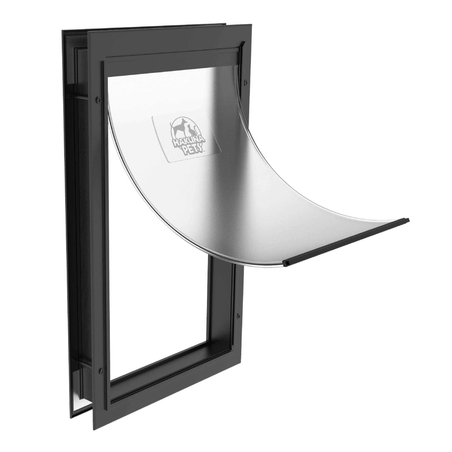 Hakuna Pets Deluxe Aluminum Pet Door - Pet Supplies online store