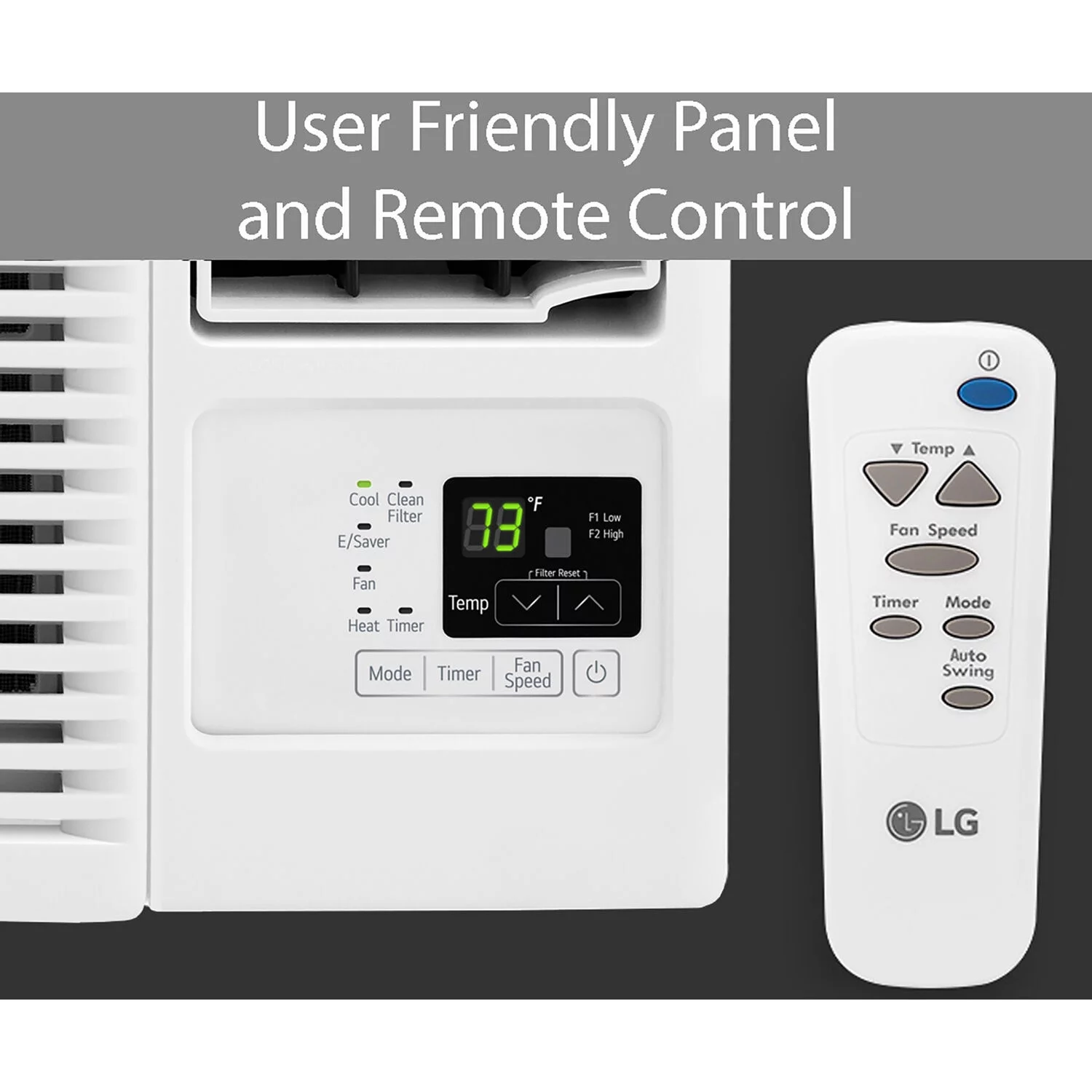 LG Electronics 12,000 BTU Heat and Cool Window Air Conditioner with Wi-Fi Controls