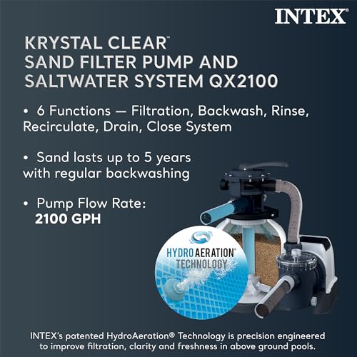 Intex 18' x 9' x 52" Ultra XTR Rectangular Frame Swimming Pool Set with Pump - Above Ground Backyard Large Rectangle Pool with 45-Inch Deep Water