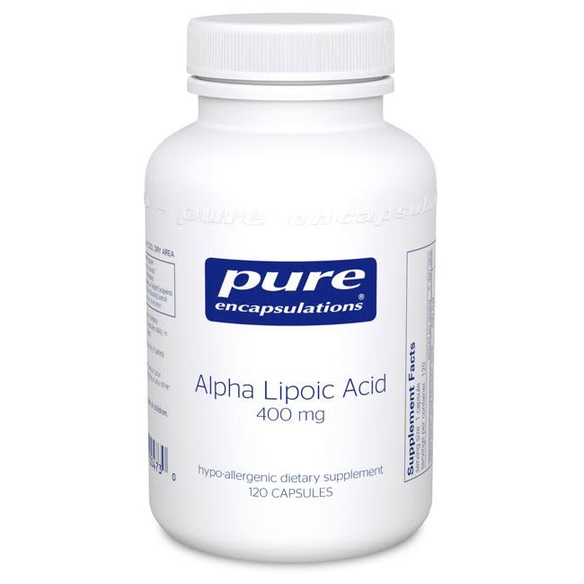 Pure Encapsulations Acidic Antioxidant, 400mg, 120Count