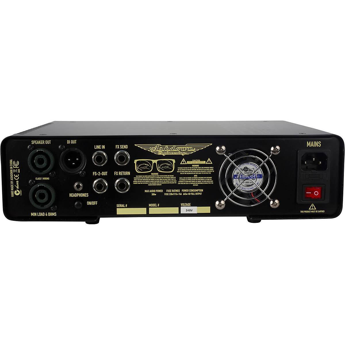 Ashdown RM-300 Evo II Rootmaster 300-Watt Bass Amp Head