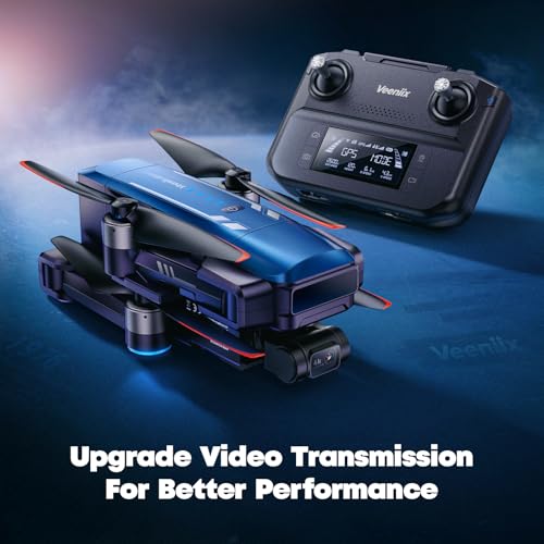 V11PRO Drone with 8K Camera for Adults, 3-Axis Gimbal Drones with 4K/30fps Video, 1/2 CMOS Sensor, 80min Flight Time with 2 Batteries, 6KM Video Transmission Quadcopter, Professional Drone