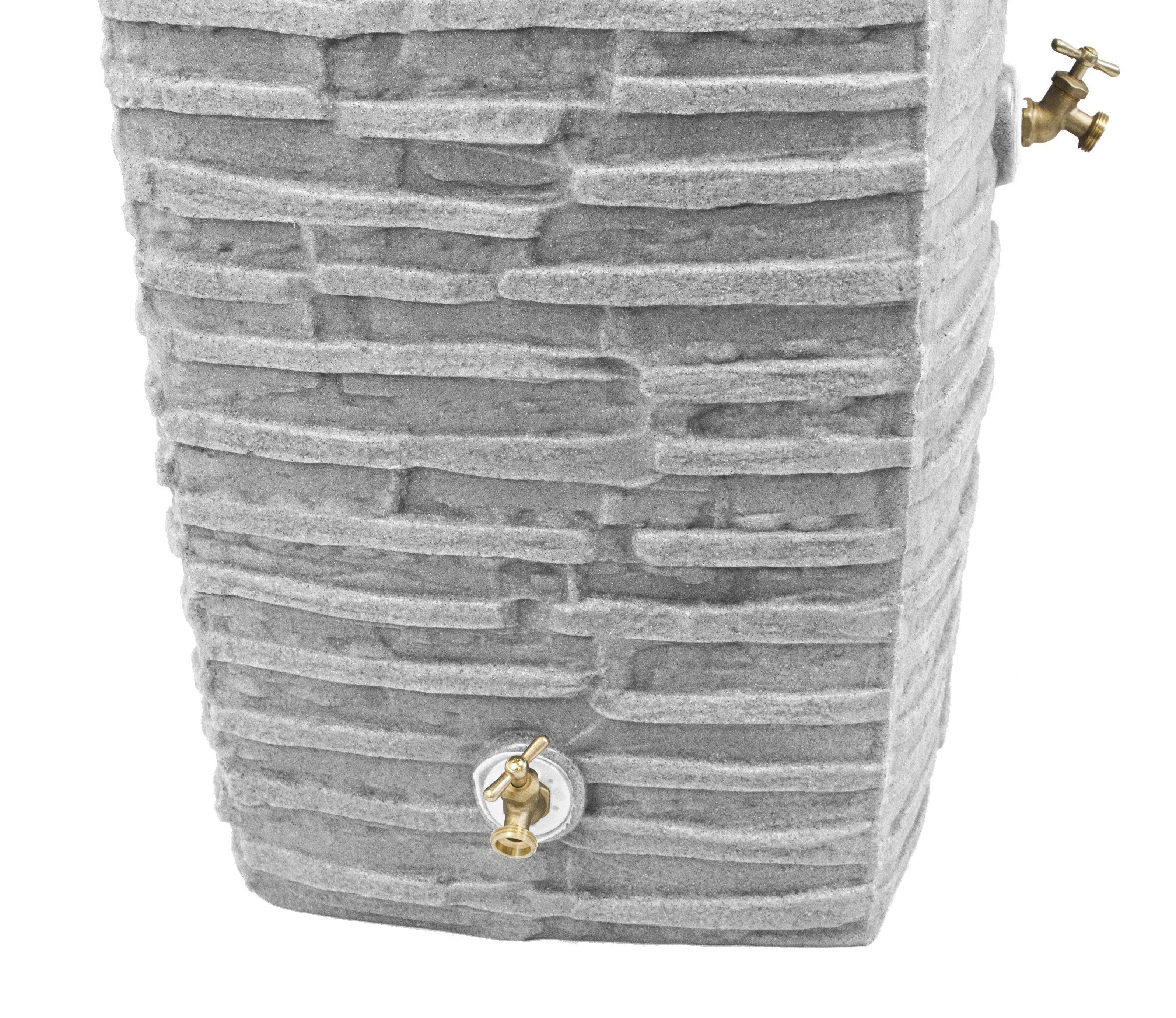 Good Ideas | Impressions Riverwalk 50 Gallon Rain Saver Light Granite