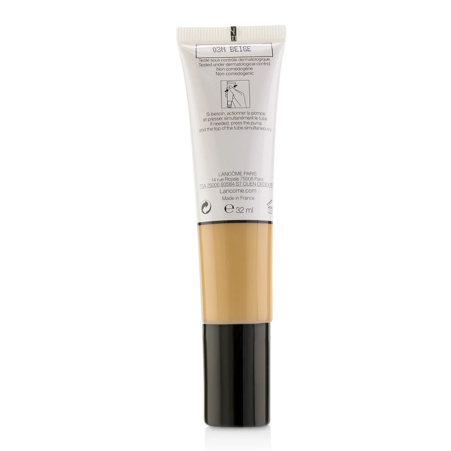 Lancome Skin Feels Good Hydrating Skin Tint Healthy Glow SPF 23 - # 035W Fresh Almond 32ml/1.08oz