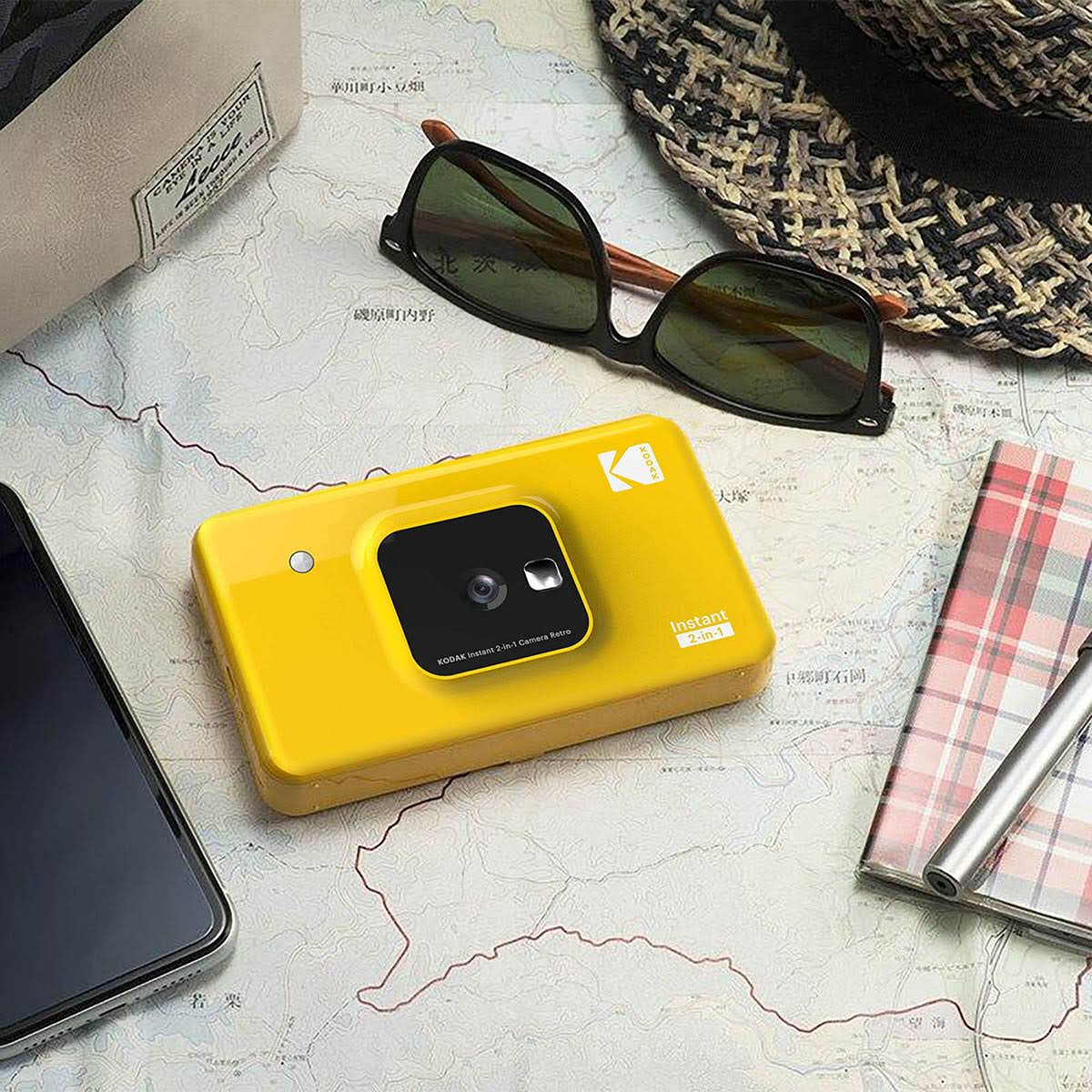 Kodak Mini Shot 2 Instant Digital Print Camera w/ Bluetooth White