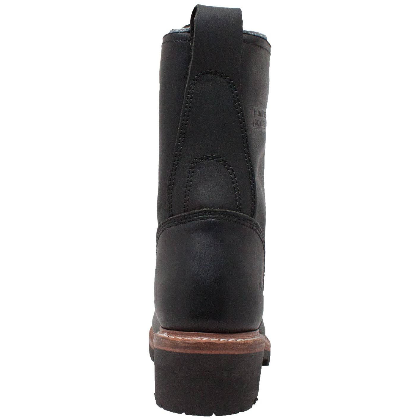 AdTec Men&s 10x22 Fireman Logger Black