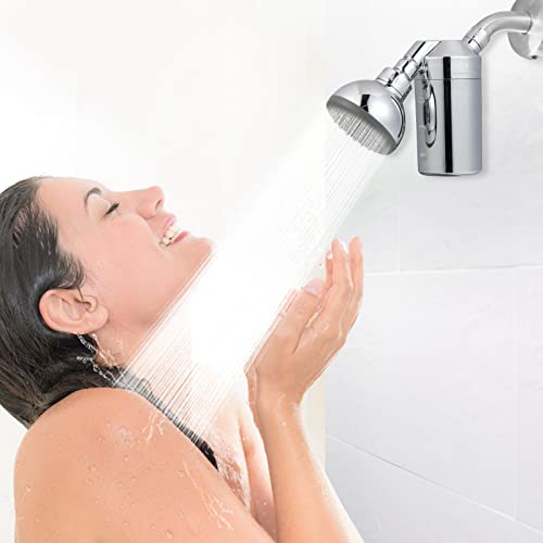Safe Water Products Inline-Safe Legionella Water Filter for Wall Shower legionella Bacterial Shower Head Filter Removed 99.99999% of Bacterial Harmful Substance S