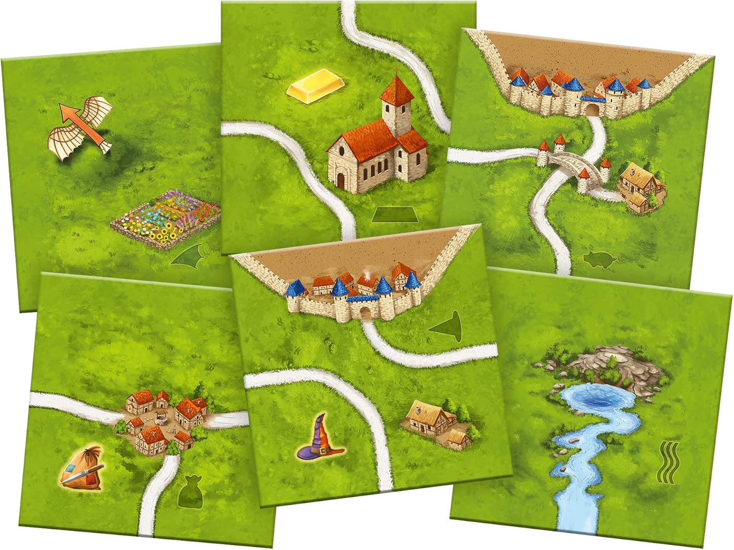 Carcassonne Board Game Big Box (BASE GAME & 11 EXPANSIONS) | Family Board Game | Board Game for Adults and Family | Medieval Strategy Board Game | Ages 7 and up | 2-6 Players | Made by Z-Man Games