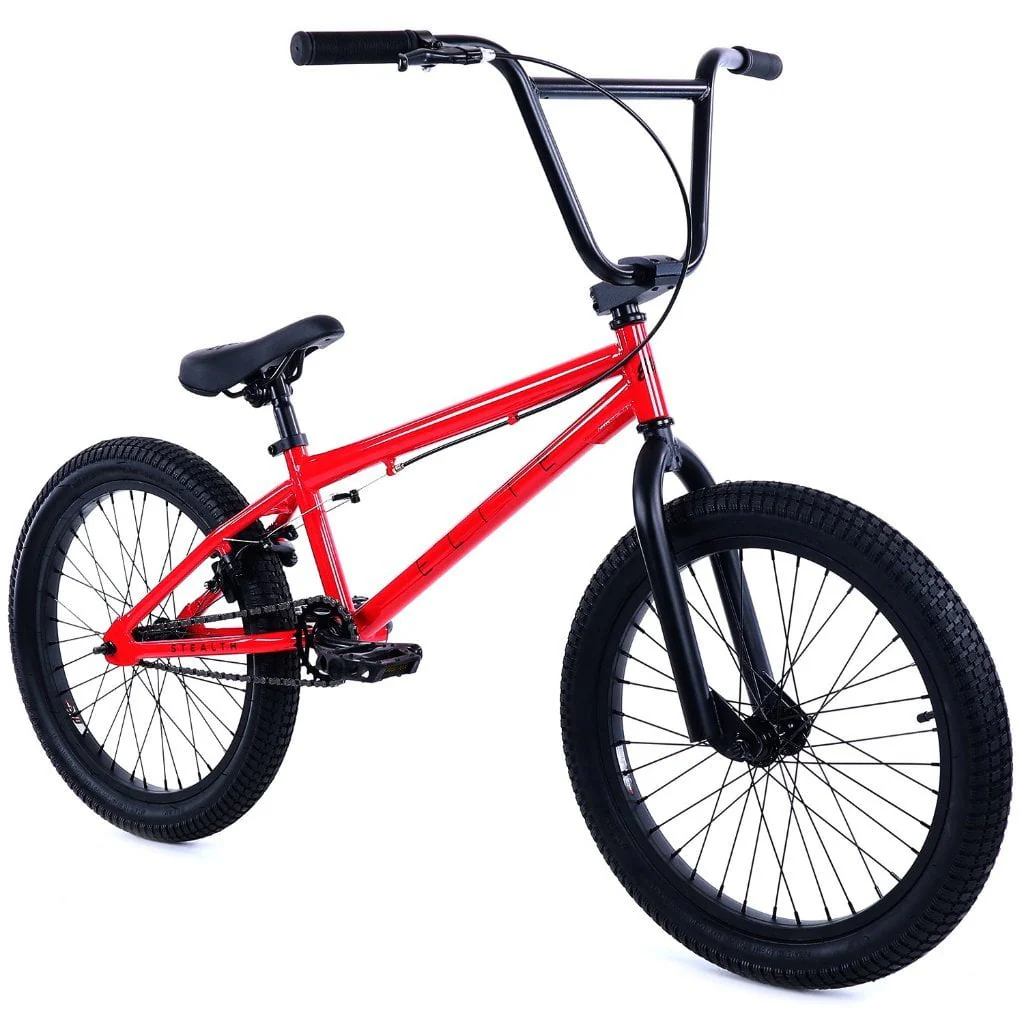 Elite 20” BMX Bicycle The Stealth Freestyle Bike New 2019 (White)
